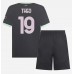 Maillot de foot AC Milan Theo Hernandez #19 Troisième vêtements enfant 2024-25 Manches Courtes (+ pantalon court)